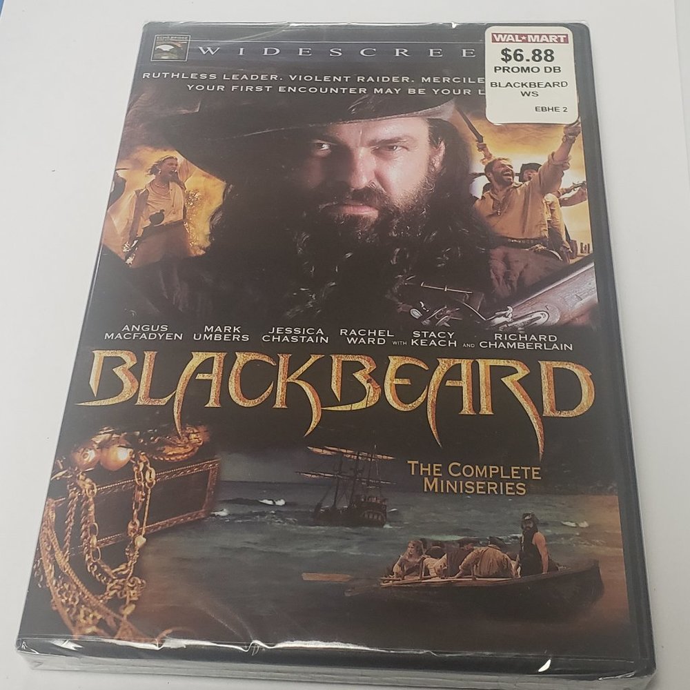 Blackbeard Miniseries DVD-New, Sealed